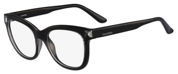 Valentino Designer Eyeglasses V2684-001 in Black 51mm :: Rx Bi-Focal