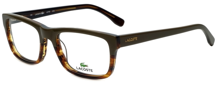 Lacoste Designer Eyeglasses L2740-318 in Military Green 53mm :: Custom Left & Right Lens