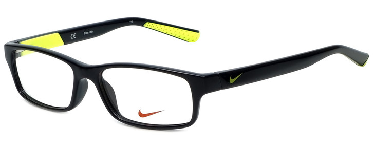 Nike Designer Eyeglasses 5534-015 in Black Volt 48mm :: Progressive