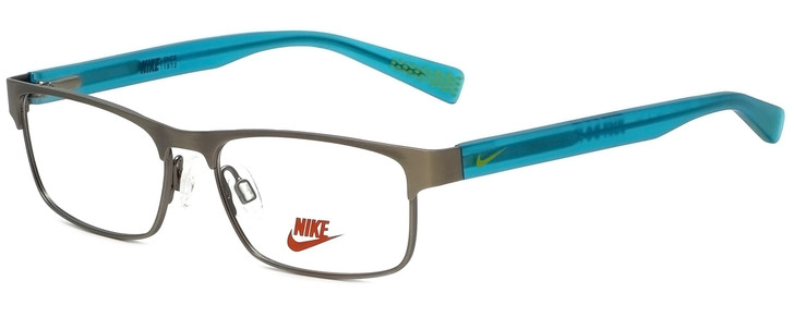 Nike Designer Eyeglasses Nike-5574-070 in Gunmetal Volt 47mm :: Rx Single Vision