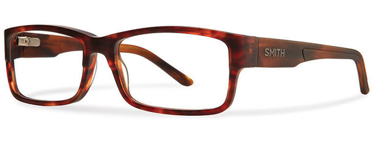 Smith Optics Designer Eyeglasses Rhodes in Dark Havana 54mm :: Custom Left & Right Lens