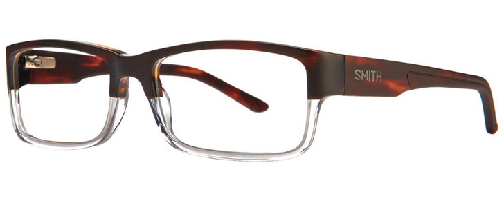 Smith Optics Designer Eyeglasses Rhodes in Matte Havana Crystal 54mm :: Custom Left & Right Lens