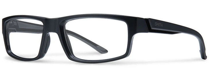 Smith Optics Designer Eyeglasses Vagabond in Matte Black 55mm :: Custom Left & Right Lens
