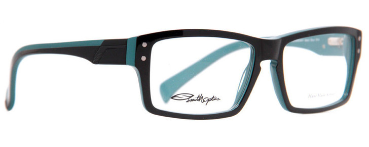 Smith Optics Designer Eyeglasses Wainwright in Black Blue 55mm :: Progressive