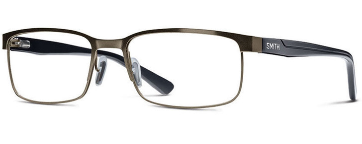 Smith Optics Designer Eyeglasses Sinclair in Fatigue Grey 57mm :: Rx Single Vision
