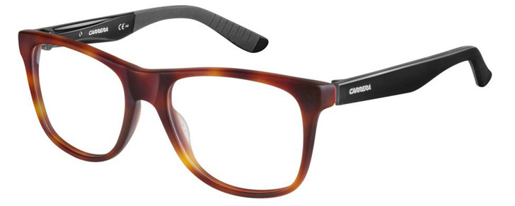 Carrera Designer Eyeglasses CA8814-06VL in Havana Matte Black 53mm :: Progressive