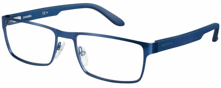 Carrera Designer Eyeglasses CA6656-0TRO in Matte Blue 54mm :: Rx Single Vision