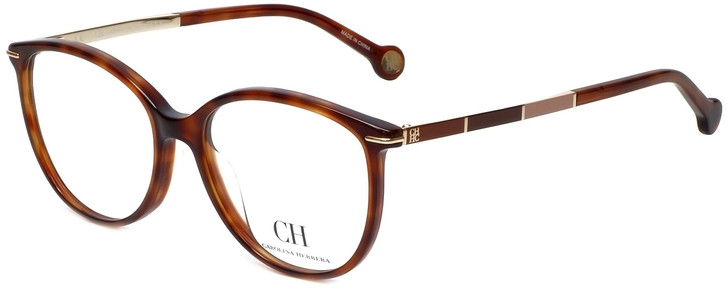 Carolina Herrera Designer Eyeglasses VHE669K-08XW in Tortoise 53mm :: Rx Single Vision