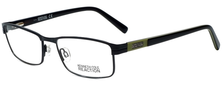 Kenneth Cole Designer Eyeglasses Reaction KC0752-002 in Matte Black 54mm :: Custom Left & Right Lens