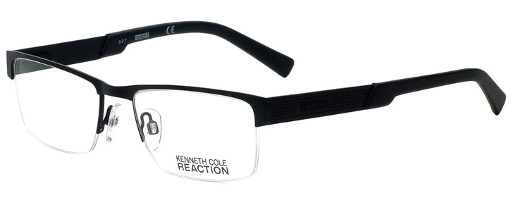 Kenneth Cole Designer Reading Glasses Reaction KC0783-002 in Matte Black 52mm