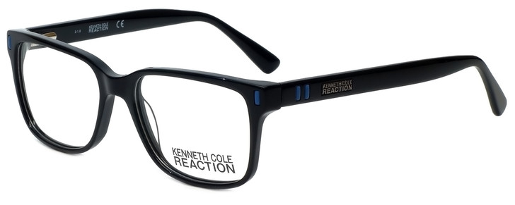 Kenneth Cole Designer Eyeglasses Reaction KC0786-001 in Black 53mm :: Custom Left & Right Lens