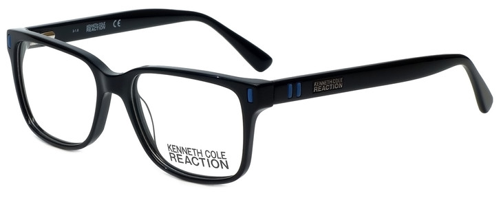 Kenneth Cole Designer Eyeglasses Reaction KC0786-001 in Black 53mm :: Rx Single Vision