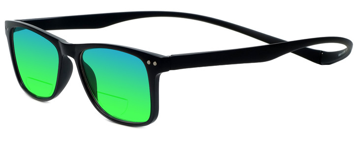 Magz Astoria Polarized Bi-Focal Sunglasses Mirror Lens MAGNETIC REAR CONNECTING