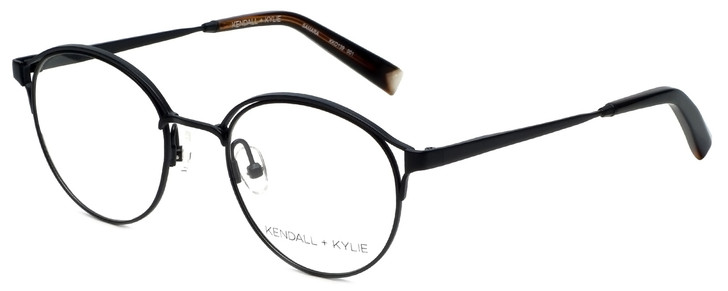 Kendall + Kylie Designer Eyeglasses Samara KKO139-001 in Black 49mm :: Custom Left & Right Lens