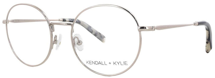Kendall + Kylie Designer Eyeglasses Whitney KKO117-780 in Rose Gold 49mm :: Custom Left & Right Lens