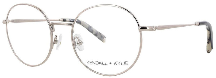 Kendall + Kylie Designer Eyeglasses Whitney KKO117-780 in Rose Gold 49mm :: Progressive