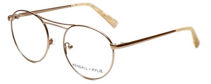 Kendall + Kylie Designer Reading Glasses Nikki KKO131-780 in Rose Gold 50mm