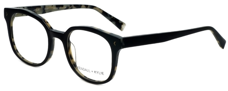 Kendall + Kylie Designer Eyeglasses Violet KKO106-010 in Black 51mm :: Custom Left & Right Lens