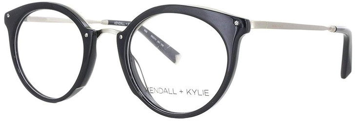 Kendall + Kylie Designer Eyeglasses Rae KKO111-001 in Black 48mm :: Custom Left & Right Lens