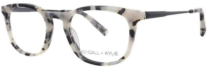 Kendall + Kylie Designer Eyeglasses Heidi KKO102-039 in Taupe 50mm :: Rx Single Vision