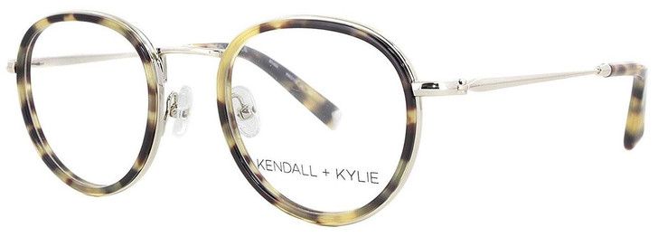 Kendall + Kylie Designer Eyeglasses Ryan KKO115-281 in Tortoise 46mm :: Rx Single Vision