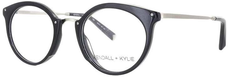 Kendall + Kylie Designer Reading Glasses Rae KKO111-001 in Black 48mm