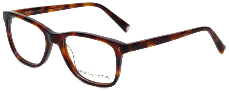 Kendall + Kylie Designer Eyeglasses GiaKKO121-215 in Dark Tortoise 53mm :: Progressive