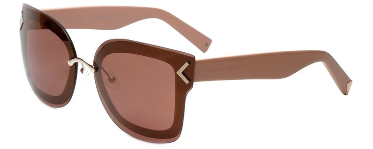 Kendall+Kylie Jenner Designer Sunglasses Priscilla KK4003-651 Rose Gold Blush 65