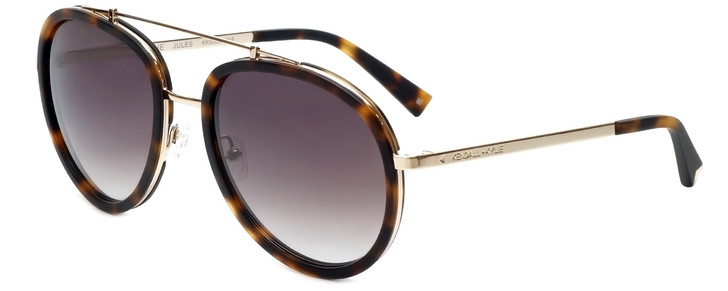 Kendall + Kylie Designer Sunglasses Jules KK5005-215 in Matte Demi 58mm