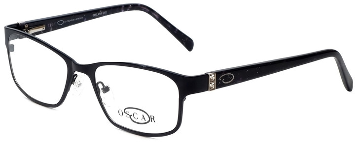 Oscar De La Renta Designer Eyeglasses OSL456-001 in Black 53mm :: Custom Left & Right Lens