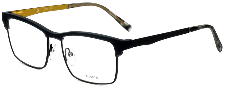Police Designer Eyeglasses Kick Off 3VPL260-09U5 in Rubber Milk Grey 54mm :: Custom Left & Right Lens