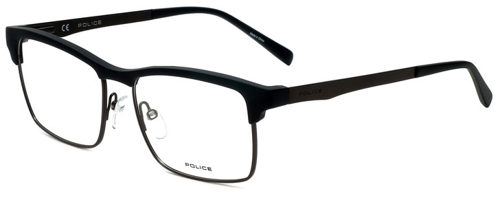 Police Designer Eyeglasses Kick Off 3VPL260-06AA in Rubber Black 54mm :: Progressive