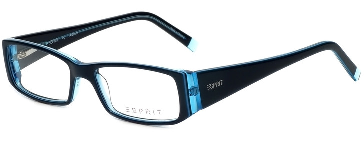 Esprit Designer Reading Glasses ET17333-543-51mm Crystal Blue Black CHOOSE POWER