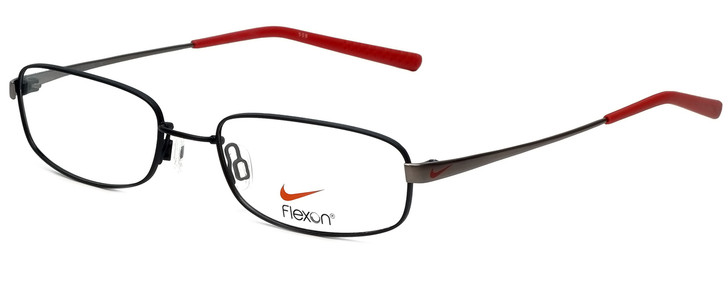 Nike Designer Eyeglasses 4190-009 in Satin Black 52mm :: Rx Single Vision