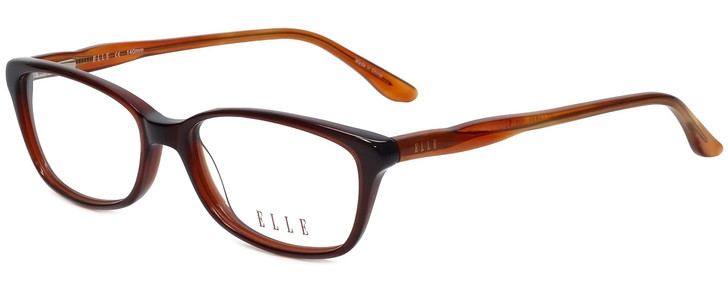 Elle Designer Eyeglasses EL13339-BR in Brown 53mm :: Progressive