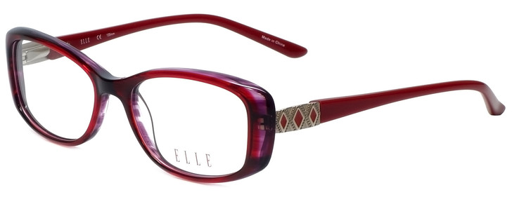 Elle Designer Eyeglasses EL13385-RE in Red 51mm :: Rx Bi-Focal
