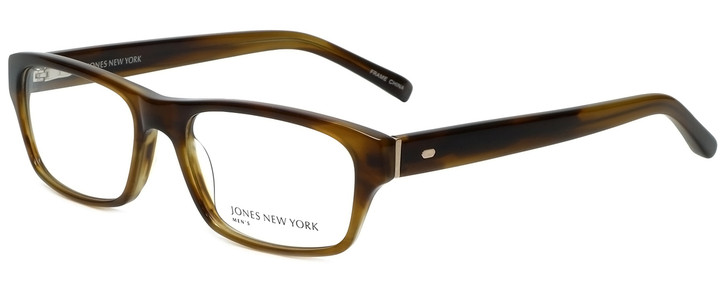 Jones New York Designer Eyeglasses J520 in Olive 54mm :: Progressive