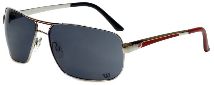 Wilson Designer Sunglasses Fielders Major League Collection 1028 in Silver with