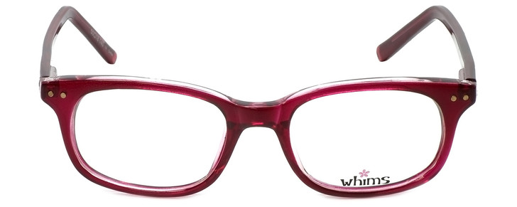 Whims Designer Eyeglasses TR5885AK in Berry 50mm :: Rx Single Vision