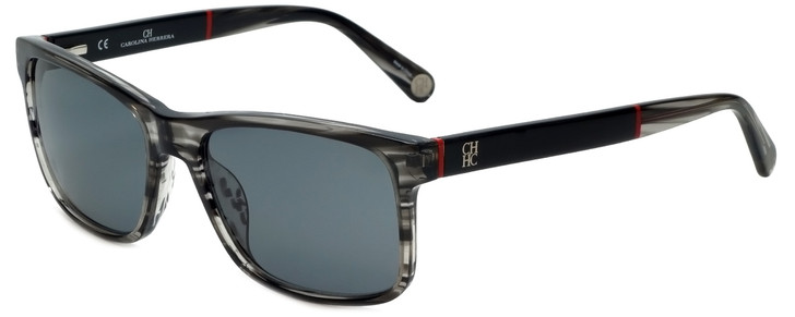 Carolina Herrera Designer Sunglasses SHE657-01EX in Grey Marble Plasticmm