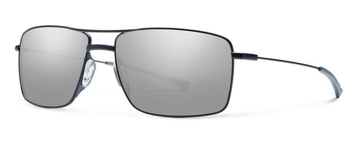 Smith Optics Designer Sunglasses Turner in Matte Black Platinum Lens TUPCGYMMB