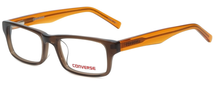 Converse Designer Eyeglasses K003 in Brown 45mm :: Rx Single Vision