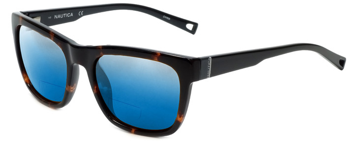 Nautica Designer Polarized  Bi-Focal Reading Sunglasses N6212S-310 in Tortoise