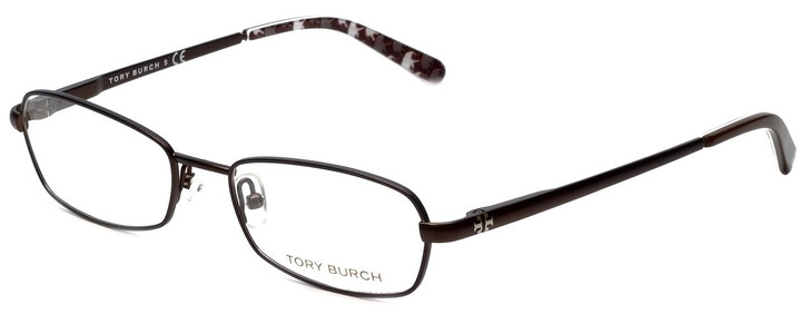 Tory Burch Designer Eyeglasses TY1014-104 in Brown 50mm :: Custom Left & Right Lens