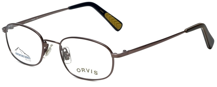 Orvis Designer Eyeglasses Mission in Brown 48mm :: Progressive