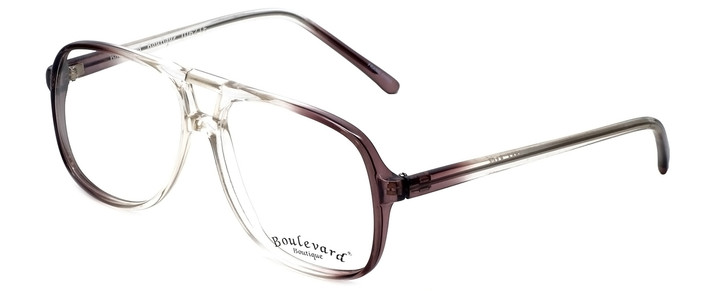 Boulevard Boutique Designer Eyeglasses Boulevard-Boutique-1062 in Grey Fade 56mm :: Rx Bi-Focal