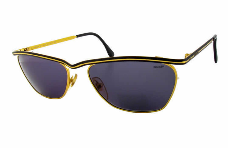 Police 2098 Gold Designer Sunglasses
