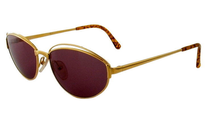 Paloma Picasso 3850 Gold Designer Sunglasses