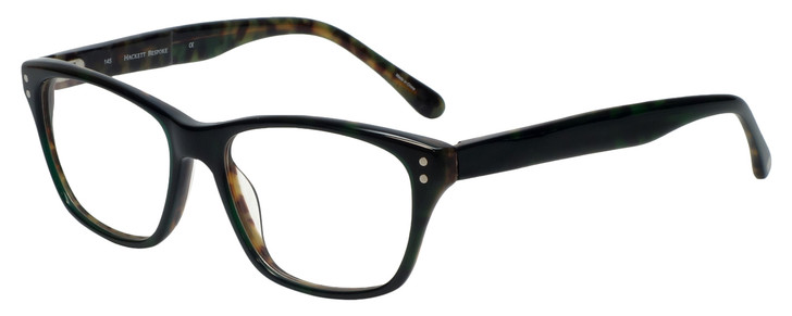 Hackett London Designer Eyeglasses HEB121-523 in Black Tortoise 54mm :: Rx Bi-Focal