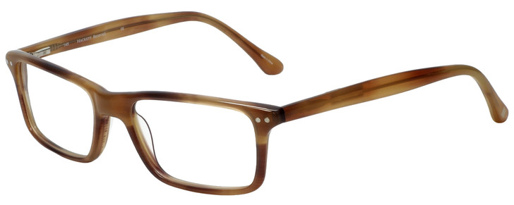 Hackett London Designer Reading Glasses HEB126-14 in Brown Horn 55mm